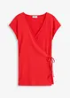 T-shirt cache-cœur, bonprix