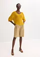 Pull en maille ajourée, bonprix