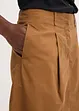 Jupe midi en popeline de coton, bonprix