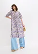 Robe en jersey avec lien à nouer à l’encolure, bonprix