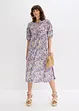 Robe en jersey avec lien à nouer à l’encolure, bonprix
