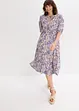 Robe en jersey avec lien à nouer à l’encolure, bonprix