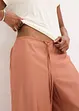 Pantalon palazzo aspect brillant, bonprix