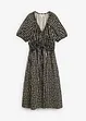 Robe midi en viscose douce, bonprix