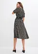 Robe midi en viscose douce, bonprix