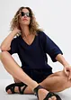 T-shirt gaufré 100% coton, bonprix