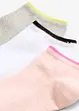 Lot de 6 socquettes coton, bonprix