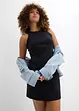 Lot de 2 robes à bretelles en interlock 100% coton, bonprix