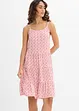 Robe fluide en viscose à fines bretelles, bonprix