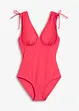 Maillot 1 pièce sculptant à larges bretelles, maintien léger, bonprix