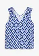 Blouse sans manches en viscose fluide, bonprix