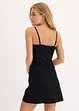 Robe courte avec détail enduit, bonprix