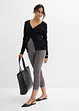 Lot de 2 leggings de grossesse, longueur 3/4, bonprix