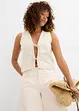 Bermuda en jean, taille mi-haute, bonprix