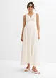 Robe de mariée de grossesse avec dentelle, satin et crêpe georgette, bonprix