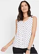 Top boutonné, bonprix