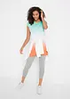 T-shirt long boxy, base fendue sur le côté, bonprix