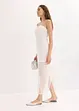 Robe col Bardot avec dentelle, bonprix