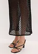 Robe col Bardot avec dentelle, bonprix