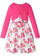 Robe + ceinture + boléro fille (ens. 3 pces), bonprix