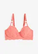 Soutien-gorge minimiseur avec broderies filigranées, bonprix