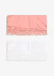 Lot de 2 soutiens-gorge bandeau coton, bonprix