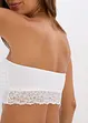 Lot de 2 soutiens-gorge bandeau coton, bonprix