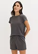 Pyjashort en matière douce et légère, bonprix