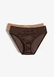 Lot de 2 slips avec effet brillant, bonprix