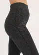 Legging thermique avec fil brillant, bonprix