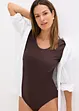 Body manches coude en coton majoritaire, bonprix