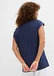 Lot de 2 T-shirts longs 100% coton, bonprix