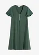 Robe en jersey à manches en crêpe, bonprix