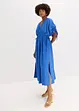 Robe longue à manches amples en matière texturée, bonprix