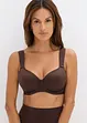 Soutien-gorge à coques, bretelles rembourrées et effet brillant, bonprix
