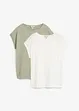 Lot de 2 T-shirts, bonprix