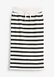 Jupe midi en molleton, bonprix