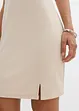 Robe courte fendue, bonprix