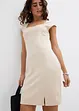 Robe courte fendue, bonprix