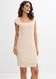Robe courte fendue, bonprix