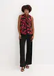 Blouse sans manches imprimée, bonprix
