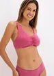 Lot de 2 soutiens-gorge bralette coton et dentelle, bonprix