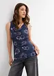 Top en mesh, bonprix