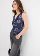 Top en mesh, bonprix