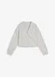 Sweat zippé en viscose mélangée un peu brillante, bonprix