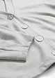 Sweat zippé en viscose mélangée un peu brillante, bonprix