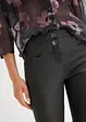 Pantalon extensible et brillant, bonprix