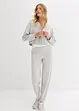 Pantalon barrel en viscose mélangée un peu brillante, bonprix
