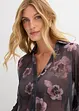 Blouse oversize en crêpe léger, bonprix