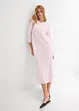 Robe midi en satin brillant, bonprix